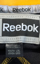 Load image into Gallery viewer, Reebok Boys Black Yellow Pittsburgh Penguins James Neal #18 NHL Jersey Size XL
