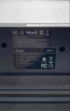 Load image into Gallery viewer, iLuv iMM747 Black Silver Stereo Speaker Dock For iPad iPhone iPod Not Tested
