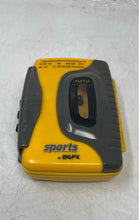 Load image into Gallery viewer, GPX Sports Water Resistant Personal Cassette Player AM/FM Radio Not Tested
