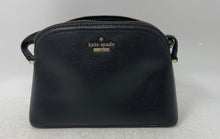 Load image into Gallery viewer, Kate Spade New York Womens Patterson Drive Peggy Black Leather Crossbody Bag
