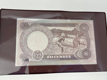 Load image into Gallery viewer, Banknote of All Nations Fifty Kobo M42 763915. (1 Piece).
