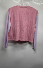 Load image into Gallery viewer, Vineyard Vines Girls Pink White Striped Long-Sleeve Pullover T-Shirt M w/ Tags
