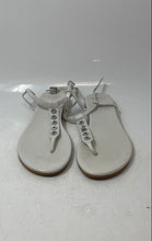 Load image into Gallery viewer, Cole Haan Womens White Round Toe Flat Thong Sandals Size 6

