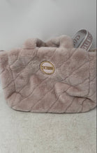 Load image into Gallery viewer, Guess Womens Pink Charm Zipper Top Handle Detachable Strap Shoulder Bag
