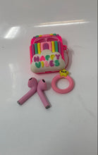 Load image into Gallery viewer, Unbranded Pink Wireless Earbuds With Keychain Charging Case Not Tested
