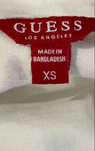 Load image into Gallery viewer, Guess Womens White Denim Sleeveless Chain Strap Back Zip Mini Dress Size XS
