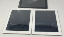 Load image into Gallery viewer, Lot Of 3 Pcs Assorted Apple iPad Silver Mixed iOS Tablets Not Tested For Parts
