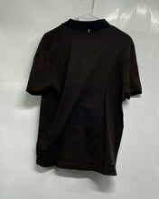 Load image into Gallery viewer, Boss Mens Dark Brown Black Printed Short Sleeve Collared Polo Shirt Size L
