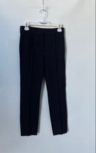 Load image into Gallery viewer, J.Crew Womens Black Pleated Front Stretch Pockets Straight Leg Dress Pants Sz 2
