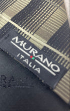 Load image into Gallery viewer, Murano Mens Multicolor Plaid Print Keeper Loop Adjustable Formal Designer Tie
