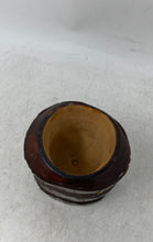 Load image into Gallery viewer, Vintage Cabo Polonio Uruguay Wood Mortar Tableware Rustic Vessel Cup Container

