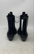 Load image into Gallery viewer, H&amp;M Womens Black Square Toe Pull-On Ankle Boots Size 6 With Tag
