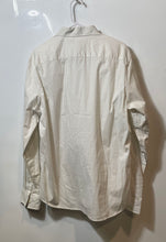 Load image into Gallery viewer, Michael Kors Mens Beige Geometric Long Sleeve Slim Fit Button-Up Shirt Size L
