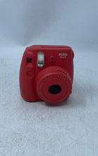 Load image into Gallery viewer, Fujifilm Instax Mini 8 Red 60mm Built-In Flash Instant Film Camera Not Tested
