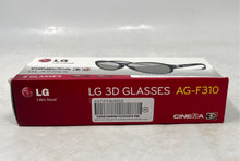 Load image into Gallery viewer, Set Of 2 Pcs LG AG-F310 Passive 3D Glasses For Use With LG Cinema 3D TVs In Box
