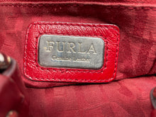 Load image into Gallery viewer, Authentic Furla Womens Red Leather Shoulder Hobo Handbags Stained
