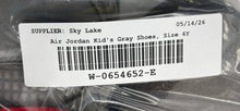 Load image into Gallery viewer, Authentic Nike Kids Air Jordan 4 Retro SE HM8965 Gray Sneaker Shoes 6Y Damaged
