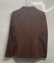 Load image into Gallery viewer, Tommy Hilfiger Womens Brown Long Sleeve Notch Lapel Two-Button Blazer Size 6
