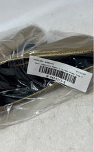 Load image into Gallery viewer, Karl Lagerfeld Paris Womens Royale Gold-Tone Leather Slip-On Pump Heels Size 8M
