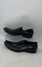 Load image into Gallery viewer, Aldo Mens Black Leather Slip-On Square Toe Loafer Shoes Size EUR 43
