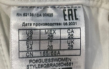 Load image into Gallery viewer, Guess Womens White Denim Pockets Stretch Skinny Leg Jeans Size 26
