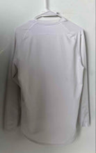 Load image into Gallery viewer, Nike Mens White Dri-Fit Long Raglan Sleeve Activewear T-Shirt Size Large
