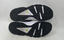 Load image into Gallery viewer, Nike Mens Air Huarache Run AH8049-101 White Green Purple Sneaker Shoes Size 10.5
