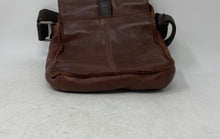 Load image into Gallery viewer, Vintage Unbranded Mens Brown Leather Flap Messenger Adjustable Crossbody Bag

