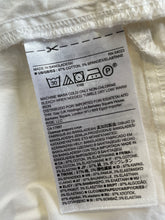 Load image into Gallery viewer, Banana Republic Womens White Sleeveless Ruffle Blouse Top Size Small
