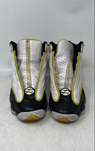 Load image into Gallery viewer, Nike Kids Air Jordan Pro Strong Black White Yellow Basketball Shoes Size 5Y
