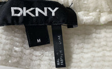 Load image into Gallery viewer, DKNY Womens White Long Sleeve Turtleneck Stretch Pullover Sweater Size M

