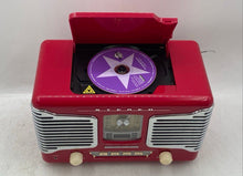 Load image into Gallery viewer, Teac Model SL-D80-R Red Deluxe CD Player Digital Clock Radio Not Tested
