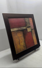 Load image into Gallery viewer, Home Decor Wall Hanging Brown Framed Burnt Orange II Art Print By Norm Olson
