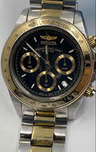 Load image into Gallery viewer, Authentic Invicta Men's Silver-Tone Gold-Tone Watch
