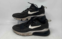 Load image into Gallery viewer, Nike Womens Air Max 270 React Black Low Top Lace-Up Sneaker Shoes Size 9
