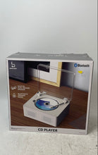 Load image into Gallery viewer, Bass Jaxx White Bluetooth Portable Classic CD Player In Box Not Tested
