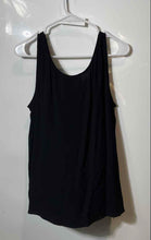 Load image into Gallery viewer, Josephine Chaus Womens Black Sleeveless Scoop Neck Sports Tank Top Size Large
