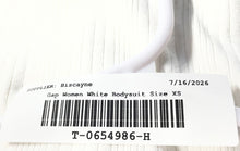 Load image into Gallery viewer, Gap Womens White Sleeveless Scoop Neck Regular Fit One-Piece Bodysuit Size XS
