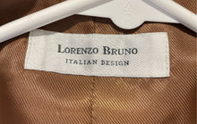 Load image into Gallery viewer, Lorenzo Bruno Mens Brown Sleeveless Pockets Button Front Vest Size 42L
