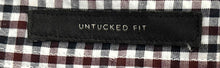 Load image into Gallery viewer, Banana Republic Mens Multicolor Gingham Untucked Fit Button-Up Shirt Size M
