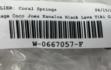 Load image into Gallery viewer, Vintage Coco Joes Kanaloa Black Lava Tiki God Of Long Life Hawaii 1976
