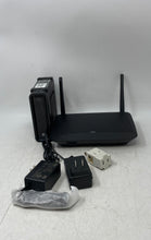 Load image into Gallery viewer, Linksys SetupED9 MR6350 Black Wireless Wi-Fi Router With Accessories Not Tested
