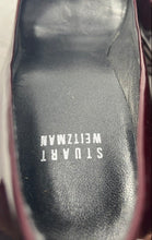 Load image into Gallery viewer, Stuart Weitzman Womens Burgundy High Stiletto Pump Heels Size 8
