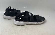 Load image into Gallery viewer, Nike Womens Owaysis CK9283-002 Black White Open Toe Strappy Sandals Size 7
