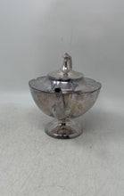 Load image into Gallery viewer, Vintage Antique Silver-Tone Scalloped Edges And Pedestal Base Lidded Teapot

