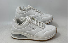 Load image into Gallery viewer, Skechers Womens Uno 2 Air Around You 155543 White Lace-Up Sneaker Shoes Size 6
