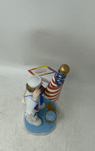 Load image into Gallery viewer, Flambro Multicolor Emmett Kelly Jr Seaman 1st Class American Flag Clown Figurine

