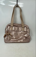 Load image into Gallery viewer, Kipling Womens Felicity Rose Golden Shoulder Bag With Furry Monkey Keychain
