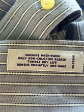 Load image into Gallery viewer, Brooks Brothers Mens 346 Purple Pinstripe Slim Fit Non-Iron Dress Shirt 16.5 6/7
