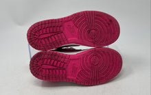 Load image into Gallery viewer, Nike Girls Dunk Low FB9108-102 Pink White Low Top Lace-Up Sneaker Shoes Size 11C
